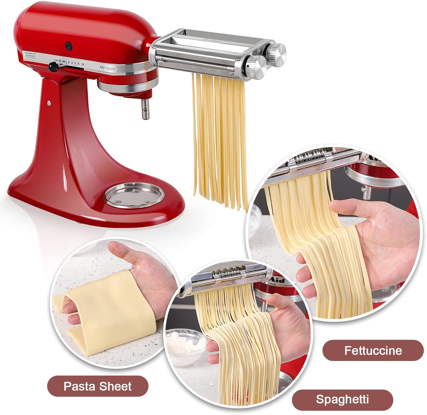 KitchenAid Mixer 3-in-1 Pasta  - Kitchenaid Mixer Hand Mixer 评论和价格