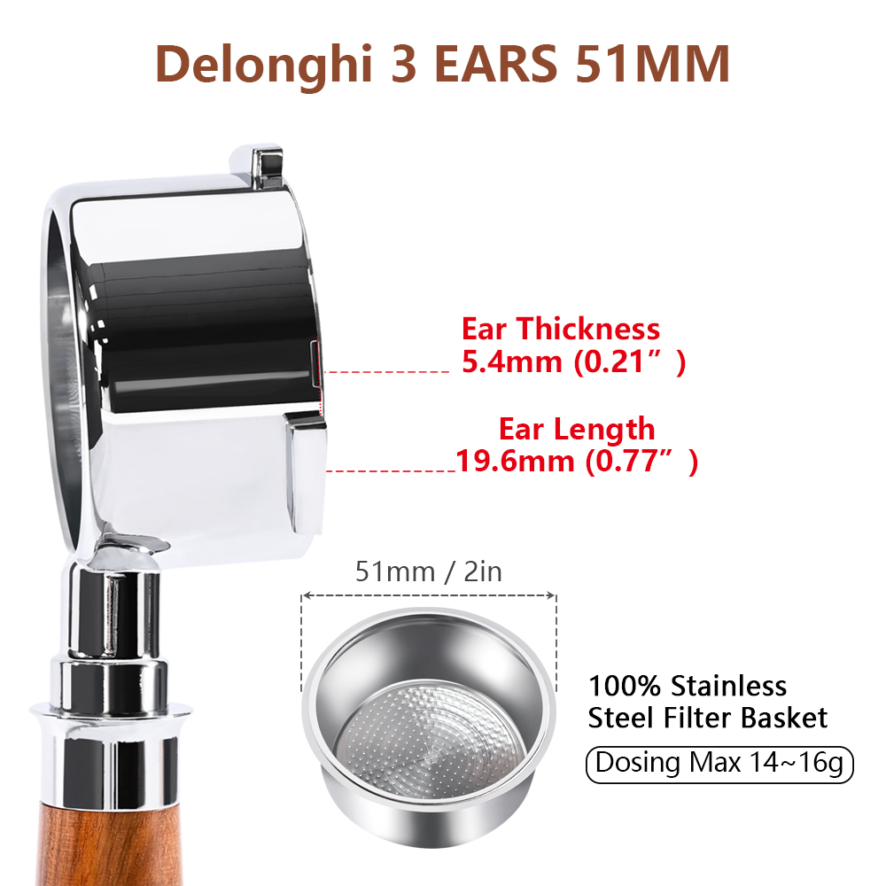 Coffee Bottomless Portafilter  - Delonghi Espresso Magnifica 评论和价格