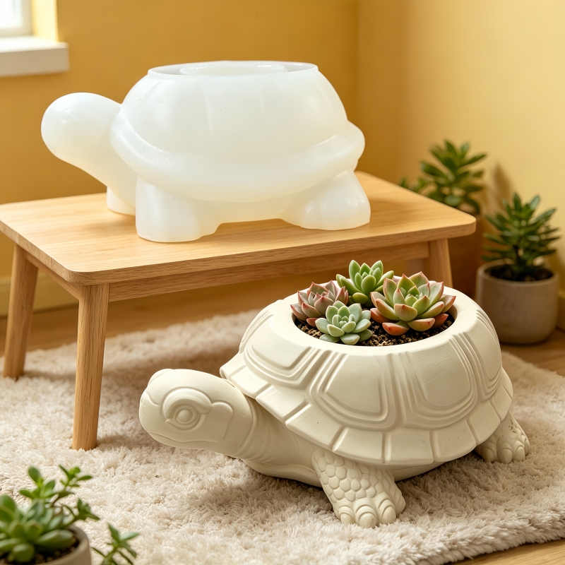 Turtle shaped succulent plant  - Potsticker Mold 评论和价格